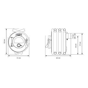 Werkstattofen Bruno Mini I