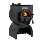 Werkstattofen Bruno Mini II mit Herdplatte