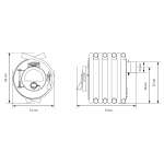 Werkstattofen Bruno Mini II mit Herdplatte