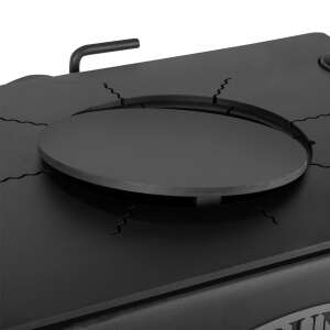 Werkstattofen Bruno Mini III mit Herdplatte