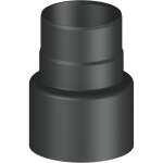 Ofenrohr Reduzierung - Ø 120 mm auf Ø 110 mm - schwarz