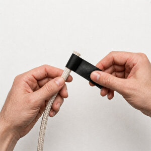 Endkappenband Glasfaser SK schwarz