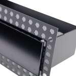 Luftleiste Open Air DOT 20 cm schwarz