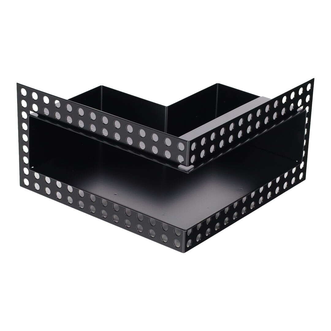 Luftleiste Open Air DOT Ecke 20 cm schwarz