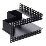 Luftleiste Open Air DOT Ecke 20 cm schwarz