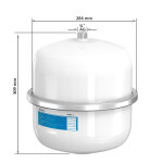 Trinkwasserausdehnungsgefäß Flamco Airfix A 12 Liter