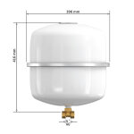 Trinkwasserausdehnungsgefäß Flamco Airfix D 35 Liter