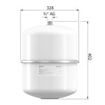 Ausdehnungsgefäß Flamco Contra-Flex W 25 Liter