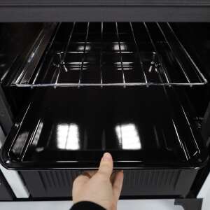 K&uuml;chenherd Cook Smart wei&szlig; emailliert