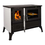 Küchenherd Cook Smart weiß emailliert