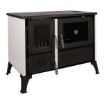 Küchenherd Cook Smart weiß emailliert