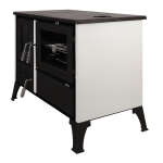 Küchenherd Cook Smart weiß emailliert