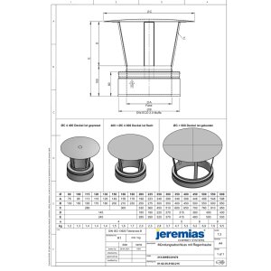 DW-ECO 2.0 Ø 160 mm - Mündungsabschluss mit...