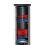 Trinkwasserspeicher 500 - 2x Wärmetauscher