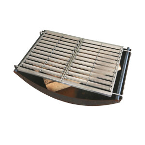 Feuerschale AKIRA mit Grill ohne Podest - 2 Grillroste