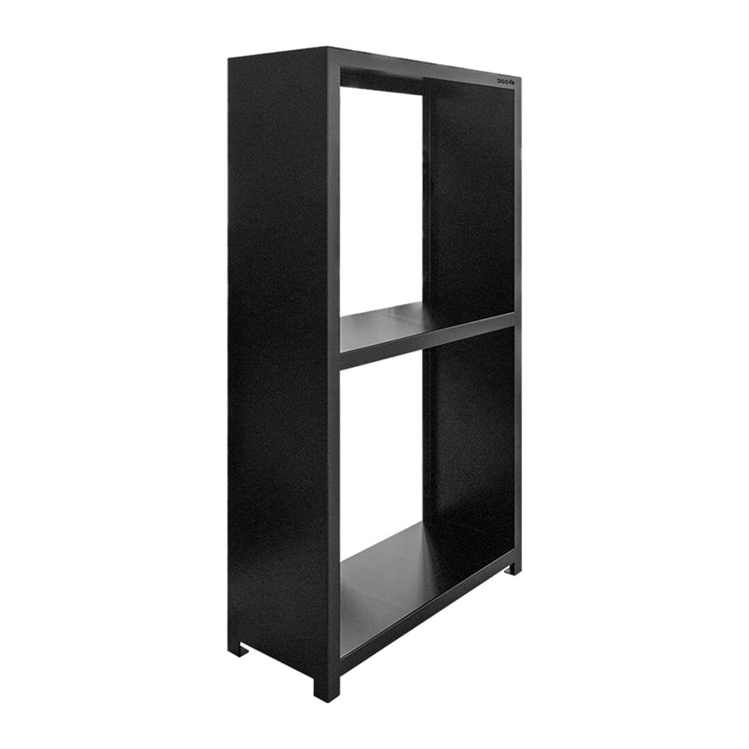 Holzregal / Woodstore, schwarz