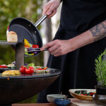 Plancha-Set PIO 100 Premium 2 - mit Podest und Ablage