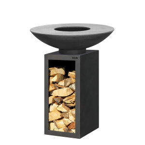 Plancha-Set PIO 80 Basic 1 schwarz - mit Holzlager