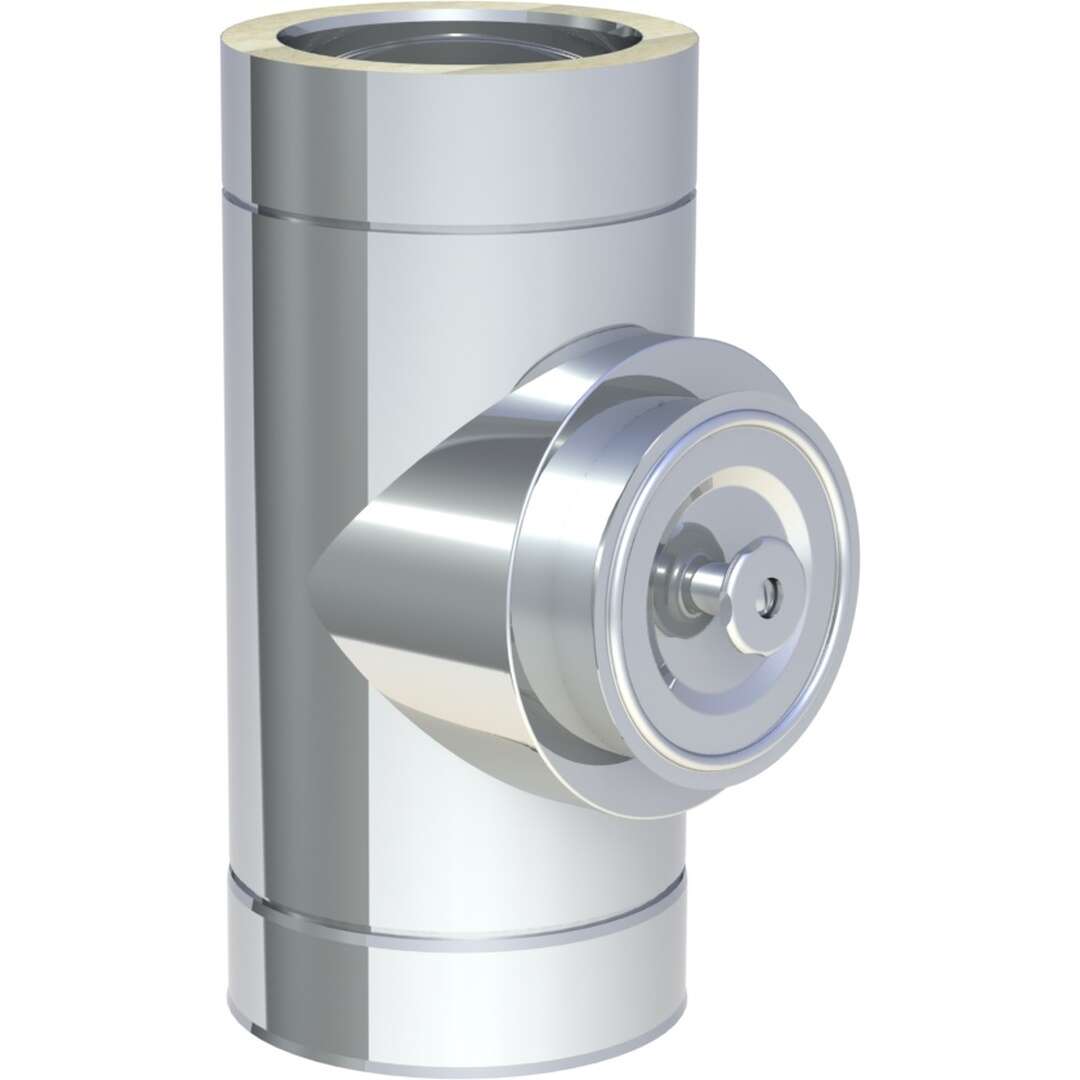 DW-ECO 2.0 Ø 130 mm - Revisionselement rund, Deckel für Öl und Gas