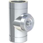 DW-ECO 2.0 Ø 130 mm - Revisionselement rund, Deckel für Öl und Gas