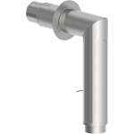 Ofenrohr doppelwandig Ø 130 mm ISO-Line Winkelrohr-Set 90° - Edelstahl gebürstet