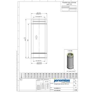 DW-ECO 2.0 &Oslash; 130 mm - L&auml;ngenelement 500 mm