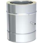 DW-ECO 2.0 Ø 130 mm - Entwässerungselement 250 mm für horizontalen und vertikalen Einbau, mit 1/2“ Nippel