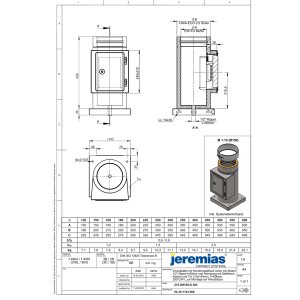 DW-ECO 2.0 Ø 130 mm - Revisionselement mit...
