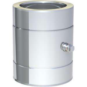 DW-ECO 2.0 &Oslash; 130 mm - Messelement 250 mm mit 1/2&ldquo; Muffe und Verschlussschraube