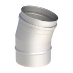 EW-FU Winkel 15° (rollnahtgeschweißt) Ø 130 mm