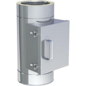 DW-ECO 2.0 Ø 200 mm - Revisionselement mit eckiger...