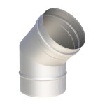 EW-FU Winkel 45° (WIG-geschweißt) Ø 300 mm