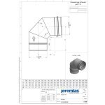 EW-FU Winkel 87° (rollnahtgeschweißt) Ø 150 mm