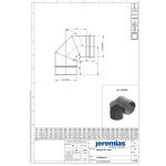 EW-FU Winkel 90° (rollnahtgeschweißt) Ø 130 mm