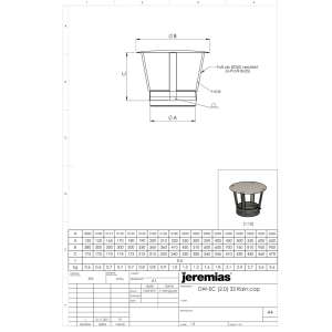 DW-ECO 2.0 &Oslash; 130 mm - Regenhaube