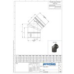 EW-FU Winkel drehbar 0-45°, Ø 150 mm