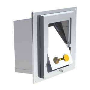 EW-FU Zugregler aus Edelstahl 210 x 140 mm mit...