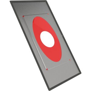 DW-ECO 2.0 Ø 150 mm - Deckenblende mit Dichtung...