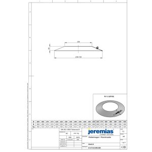 DW-ECO 2.0 Ø 180 mm - Wetterkragen/Wandrosette