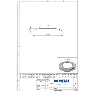 DW-ECO 2.0 Ø 300 mm - Wetterkragen/Wandrosette