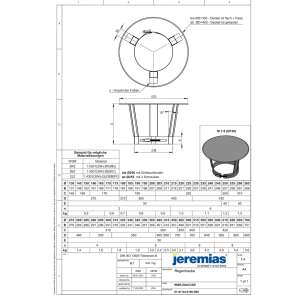 DW-ECO 2.0 &Oslash; 80 mm - Regenhaube zum Klemmen