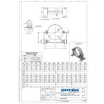 DW-ECO 2.0 Ø 130 mm - Wandhalter statisch, 50mm