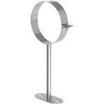 ISO-Line Ø 130 mm Wandhalter bis 250 mm - Edelstahl gebürstet