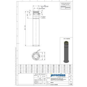 Ø 300 mm Jeremias DW Vision Teleskopstütze...