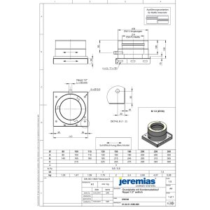 Ø 200 mm Jeremias DW Vision Grundplatte...