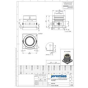Ø 150 mm Jeremias DW Vision Grundplatte mit...