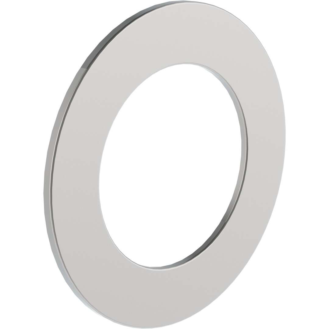 Ø 130 mm ISO-Line Wandrosette 55 mm - Edelstahl gebürstet