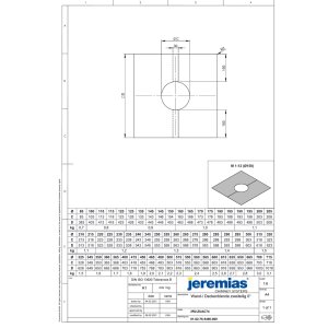 Ø 250 mm Jeremias DW Vision Wand- und Deckenblende...