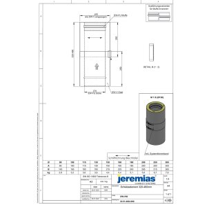 Ø 150 mm Jeremias DW Vision Schiebeelement...