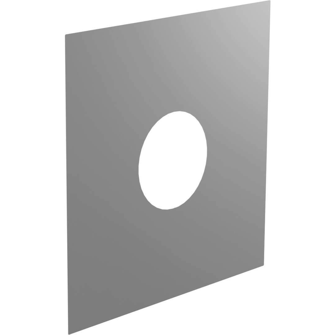 DW-ECO 2.0 Ø 130 mm - Wand-/Deckenblende einteilig 0°